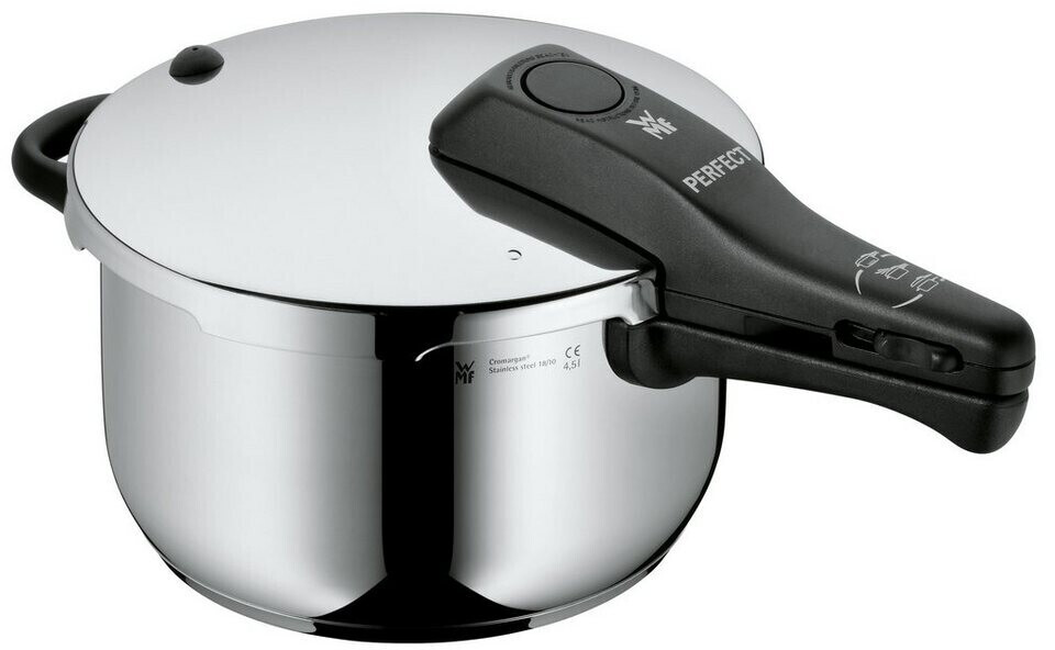 زودپز 22 سانت وی ام اف آلمان 4.5 لیتر - مدل WMF Schnellkochtopf Perfect  با طراحی ارگونومیک و بدنه استیل